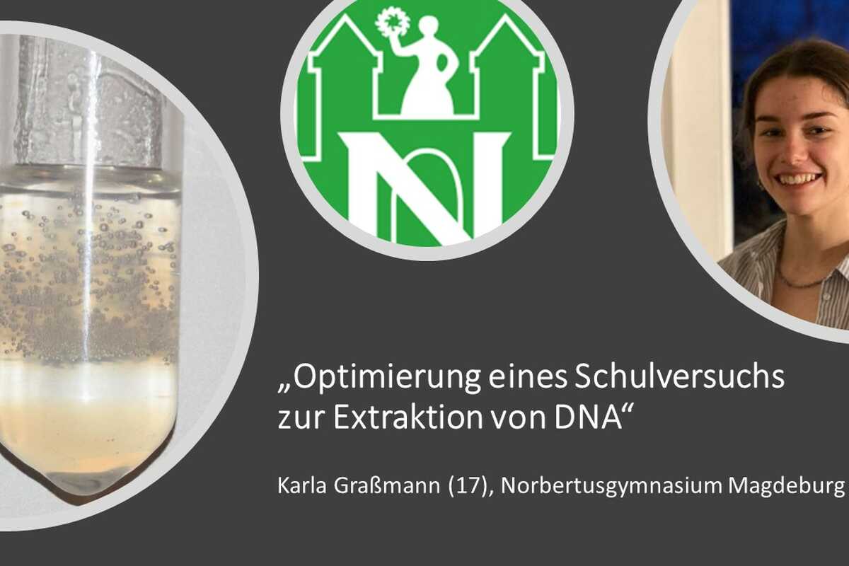 Optimierung eines Schulversuchs zur Extraktion von DNA Optimierung eines Schulversuchs zur Extraktion von DNA
