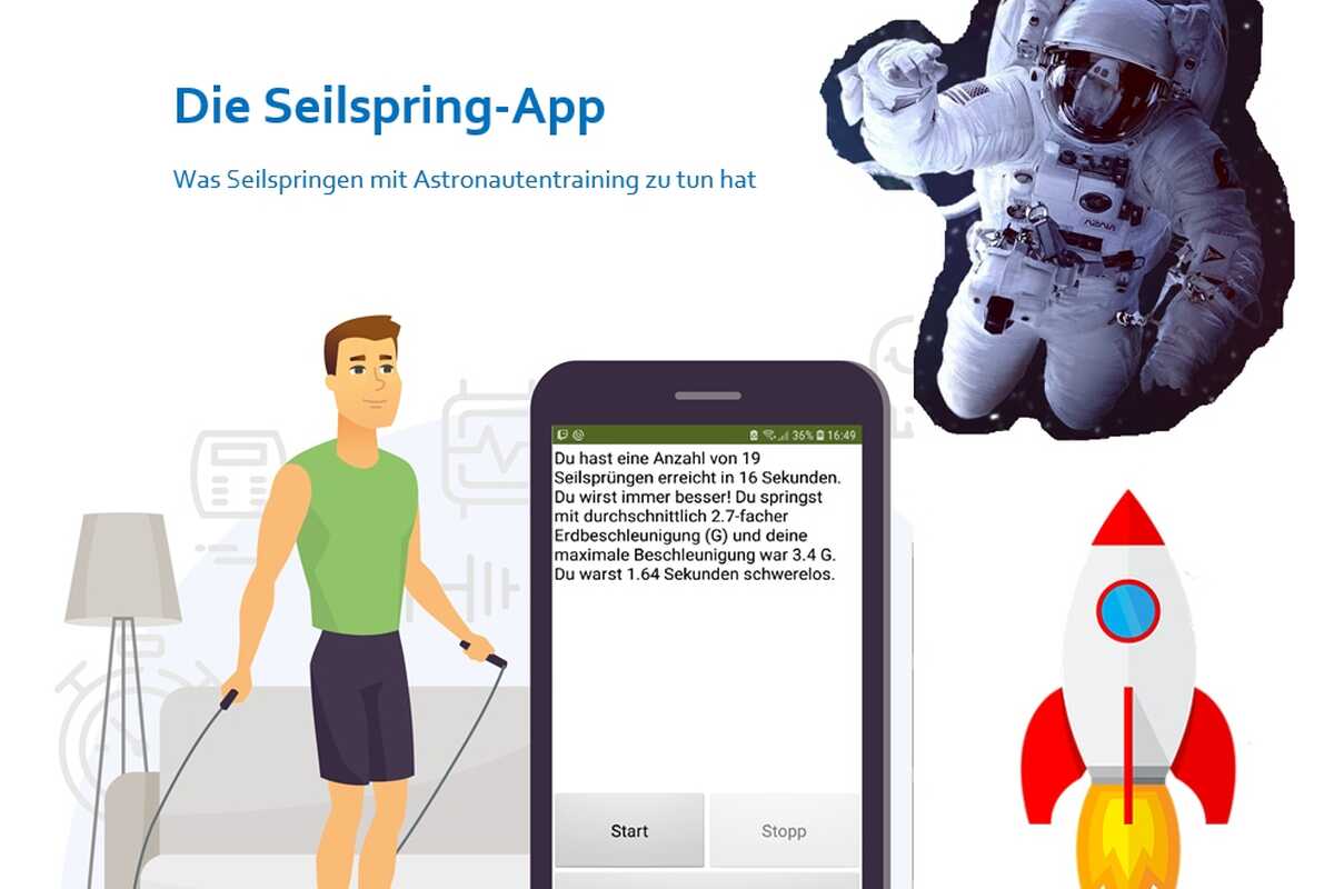 Die Seilspring-App Die Seilspring-App