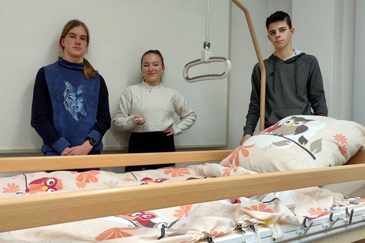 Unser Pflegebett kann mehr! Unser Pflegebett kann mehr!