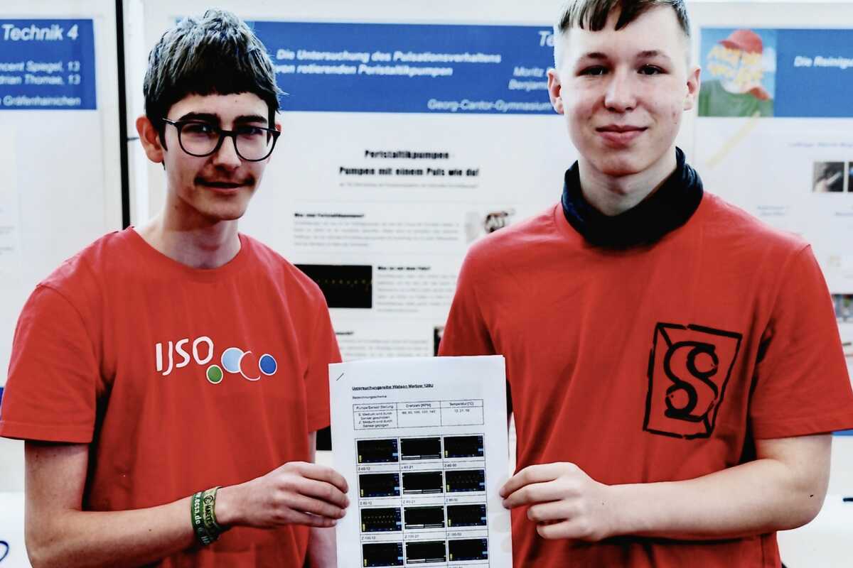 Moritz Bergander und Benjamin Schwibs