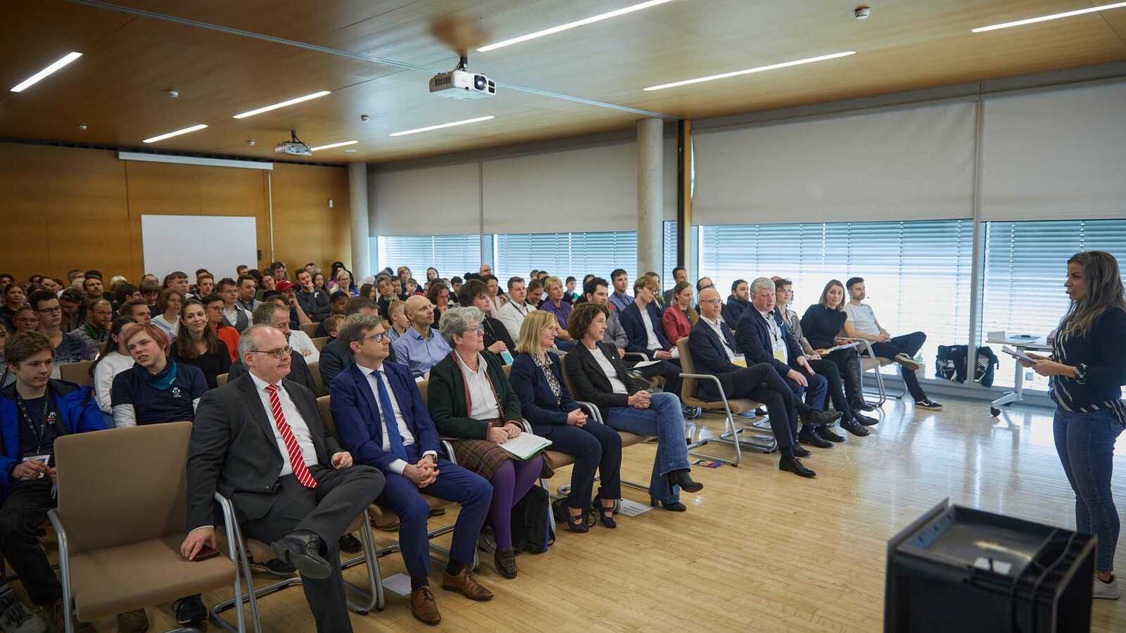 Publikum der Prämierungsveranstaltung