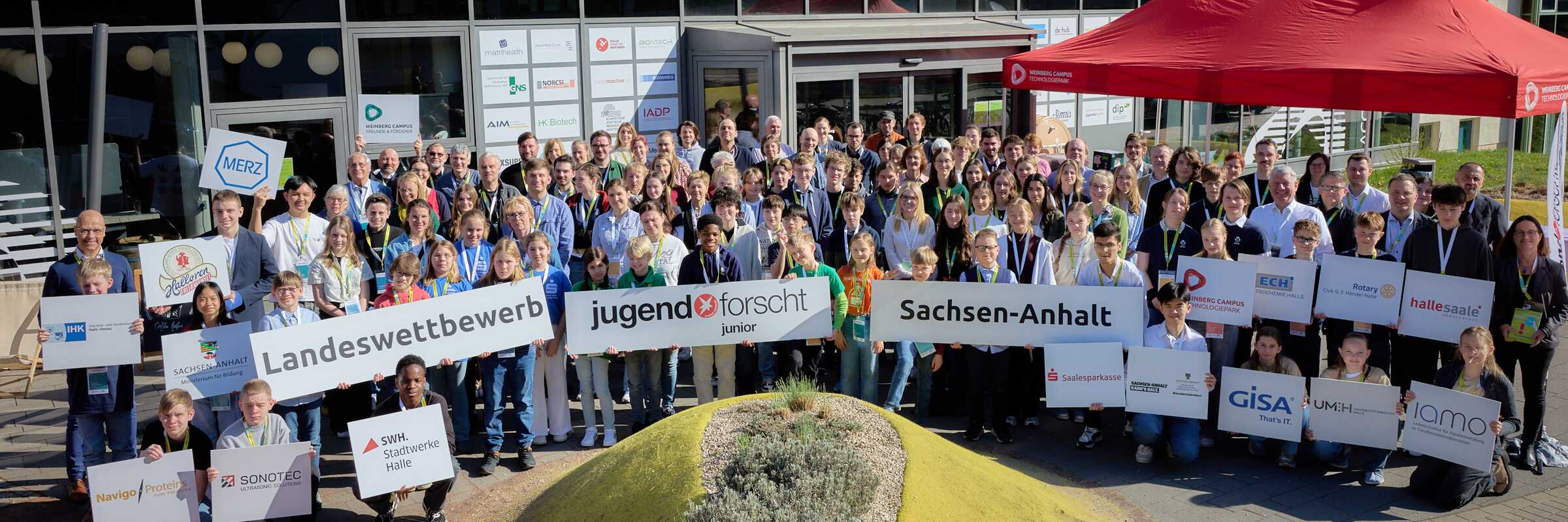 Gruppenfoto Landeswettbewerb 2025